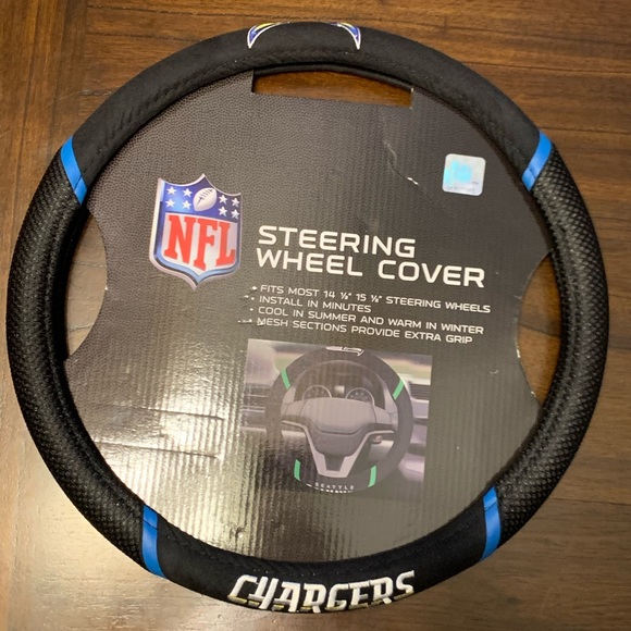 Charger Embroidered Car/Truck Steering Wheel Cover - Picture 1 of 3